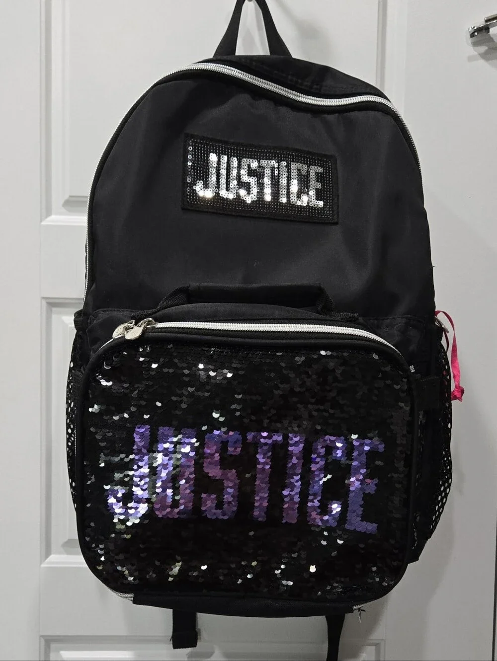 Justice Black Sequin Backpack – NWT/NWOT